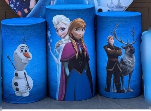 Frozen pedestal covers